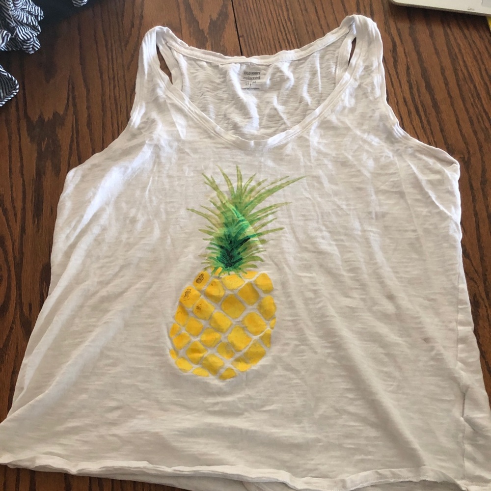 Pineapple tank top